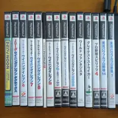 ウイニングイレブンシリーズ パワプロ プロスピ PS2 スポーツソフトまとめ売り