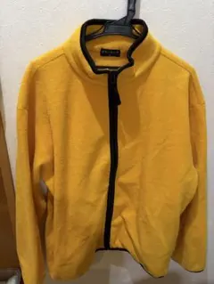 UNIQLO フリースジャケット XL イエロー
