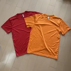 glimmer Tシャツ 350-AIT Mサイズ オレンジ 赤
