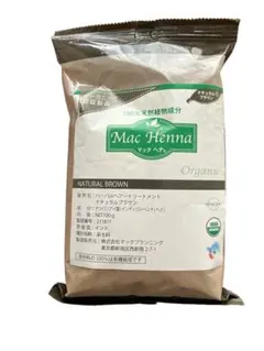 Mac Henna ナチュラルブラウン 100gのサムネイル