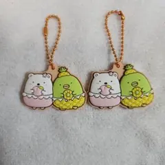 すみっコぐらし ぷっくりラバマスグミ2　ぺんぎん&しろくま　2個セット