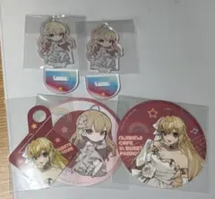 鷹宮リオン スイパラコラボ コースター アクリルキーホルダー ストロータグ