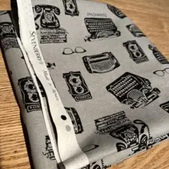 SEVEN BERRY タイプライター　黒電話　コットン生地