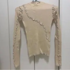 メロウリブニット イエロー merry jenny メリージェニー
