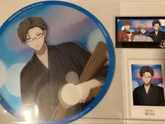 ヒプノシスマイク 8thカフェ　銃兎　クリアうちわ　チェキ風カード