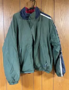 あ*り様 NAUTICA アウター ジャケット オリーブグリーン　リバーシブル