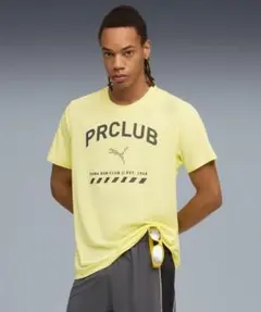 PUMA プーマ ランニングメッシュ Tシャツ 25年秋冬カラー ゴールドムーンのサムネイル