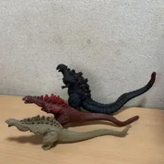 ムービーモンスター2016 シン・ゴジラ 第２第３第４形態 ３体セット ソフビ