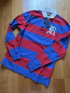 廃盤新品タグ付Ralph Lauren RUGBYラガーシャツ日本サイズM相当