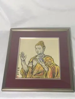 2885❣️近藤　大理　　絵画　　軍荼利明王　仏像 2885❣️近藤 大理 絵画 軍荼利明王 仏像 - メルカリ