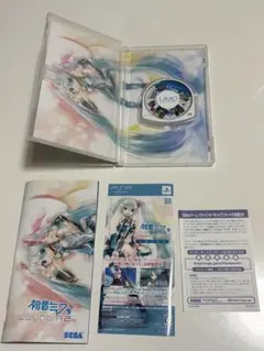初音ミク プロジェクトDIVA2 PSP 動作品 チラシ付 SEGA UMD