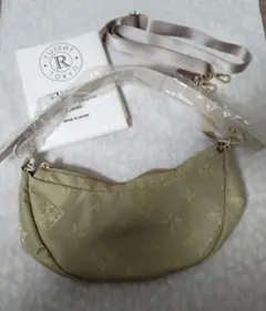 最終お値下げ　新品　ラシット　2wayショルダーバッグ（BEIGE）