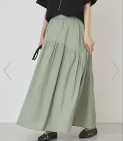 AMERICAN HOLIC 可愛いカーキスカートのサムネイル
