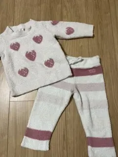 ジェラートピケ　キッズ　ルームウェア　上下セット　90-100