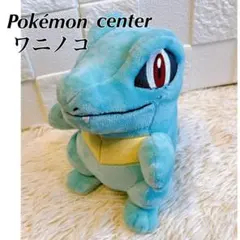 【極美品】ポケモン ワニノコ ぬいぐるみ　ポケモンセンターオリジナル