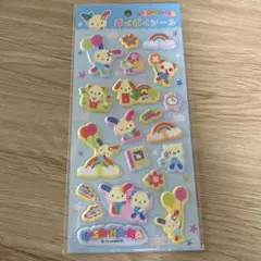 ウサハナ　ぷくぷくシール
