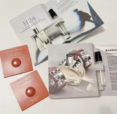 【HERMÈS エルメス サンプルセット】香水2種＋リップ2個（未使用）