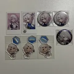 椎名唯華 チェキ 缶バッジ アクスタ 8点セット