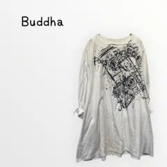 【Buddha 】グラフィックプリント チュニック トップス