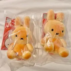 【韓国限定】　焼きたてパン ミッフィー ぬいぐるみ キーリング キーホルダー