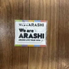 ARASHI LIVE TOUR 2026 ロゴマグネット 嵐