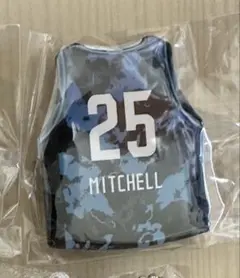 長崎ヴェルカ　アキルミッチェル　サードユニ缶バッジ