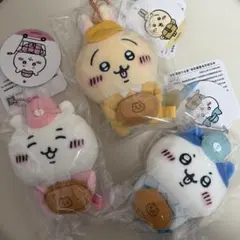 ちいかわ 働くスタッフさんマスコット ちいかわ ハチワレ うさぎ3点セット
