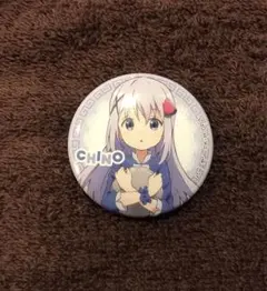 ご注文はうさぎですか？？　チノ　バーミヤン　缶バッジ　ごちうさ　ウェイトレス