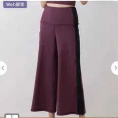 SUKALA バイカラー ワイドパンツ L