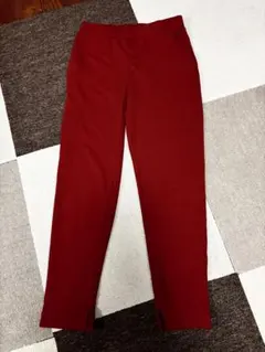 SHEIN シーン　赤ストレッチパンツ　Mサイズ