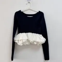 CLANE W BALLOON SHORT KNIT TOPS - メルカリ