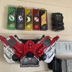 仮面ライダーダブル　変身ベルト　DXダブルドライバーガイアメモリセット