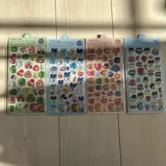 新品未開封　たまごっち　3Dステッカーシール　4枚セット
