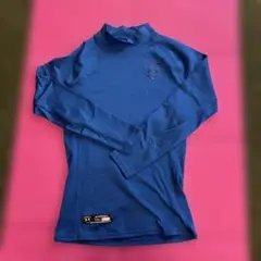 Under Armour 野球用アンダーシャツ YXL 青 裏起毛