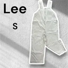 Lee オーバーオール サロペット ホワイト ワイドパンツ オールインワン 綿のサムネイル