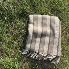 ECOLA エコラ スロー　TRICOLOR DARK STRIPES