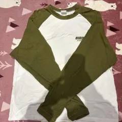 BIRDIG 緑/白 ロングTシャツのサムネイル