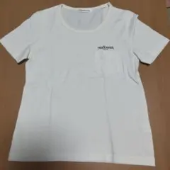 NEWYORKER ポケット付き 半袖Tシャツ ホワイトのサムネイル
