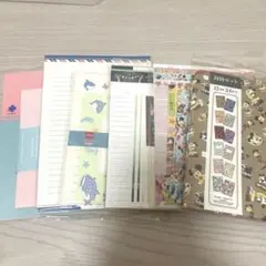 【平成】レターセット　まとめ売り　【ディズニー】