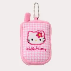 ハローキティぬいぐるみ携帯型ミラーマスコット