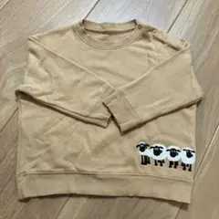 90cm UNIQLO ユニクロ ひつじのショーン トレーナー