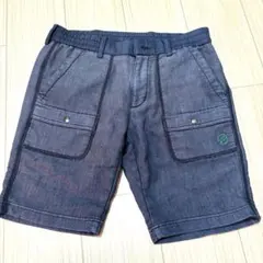 ロサーセンダークグレー ポケット付きショートパンツM2025番