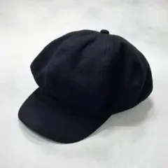 【美品】バックラッシュ　backlash レザーキャスケット サイズ3 ブラック ISAMU KATAYAMA BACKLASH - Furniture Leather Casquette