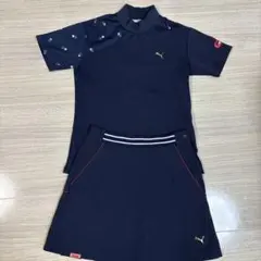 最終値下げ　PUMA ネイビー ゴルフ セットアップ