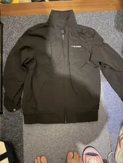 TOMMY HILFIGER ブラック ナイロンジャケット S