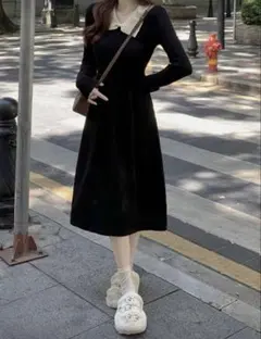 shein ニットワンピース