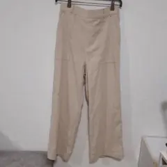 mysa closet 田中里奈 ベイカーパンツ白 Lサイズ