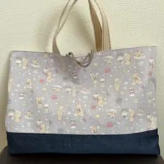 入学　入園グッズ✳︎レッスンバッグ✳︎くまさん✳︎女の子