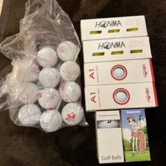 HONMA D1 A1 ゴルフボール 6個ずつ セット