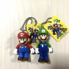 スーパーマリオ マスコット キーホルダー 2種セット